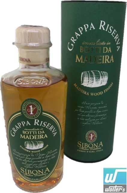Grappa Sibona Aged in Madeira Wood 50cl