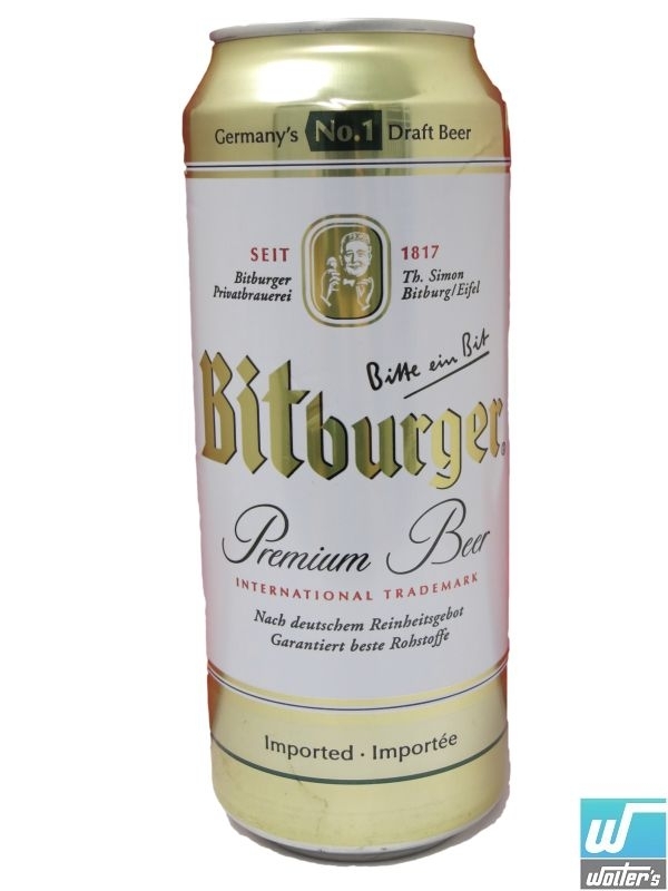 Bitburger Bier 50cl Dose