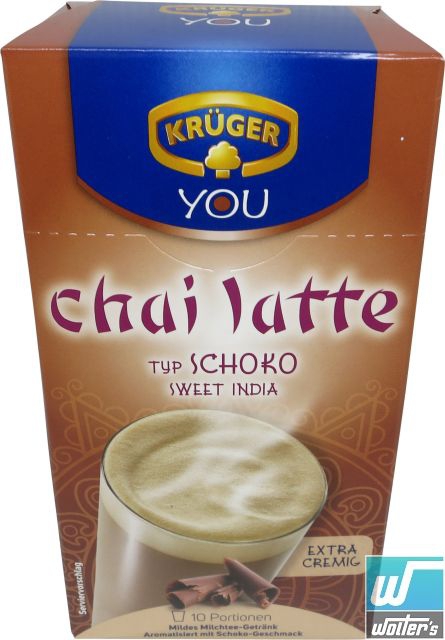 Krüger Chai Latte Typ Schoko Sweet India 10x25g