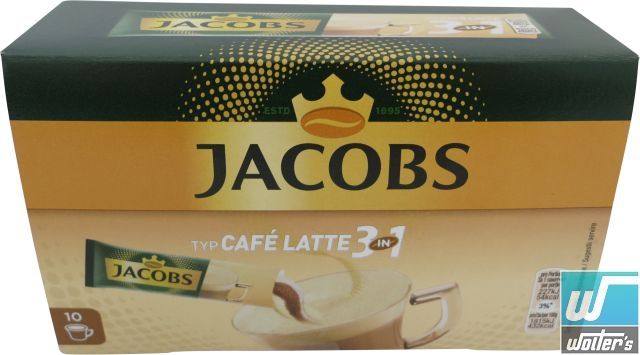 Jacobs 3 in 1 Cafe Latte 125g