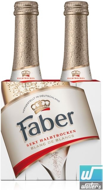 Faber Sekt Halbtrocken 20cl im 2er GP
