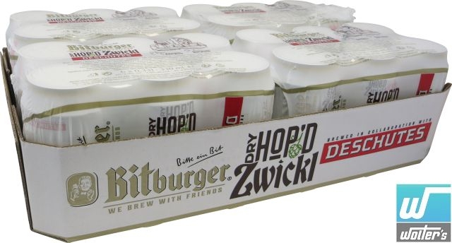 Bitburger Dry Hop'd Zwickl 24 x 33cl