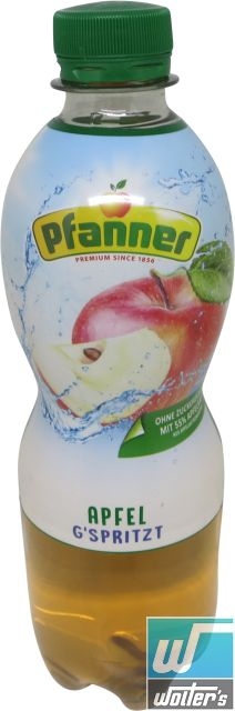 Pfanner Apfelschorle 50cl PET Flasche Pfanner Apfelschorle 50cl PET Flasche