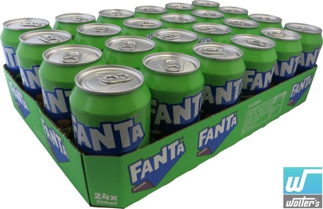 Fanta Exotic 24 x 33cl Dose Fanta Exotic 24 x 33cl Dose