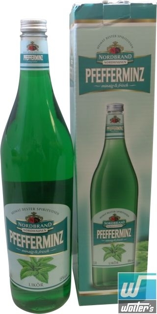 Nordbrand Pfefferminzlikör 300cl Nordbrand Pfefferminzlikör 300cl