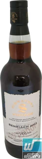 Signatory Vintage Benriach 2014 10y 70cl #40 Signatory Vintage Benriach 2014 10y 70cl #40
