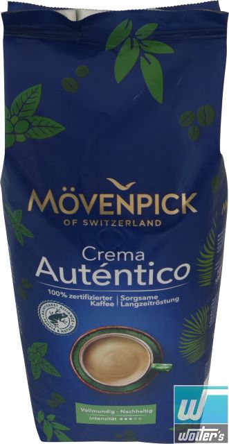 Mövenpick Crema Autentico 1000g Bohnen