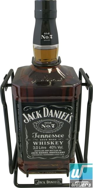 Jack Daniels Black Label 300cl mit Schaukel Jack Daniels Black Label 300cl mit Schaukel