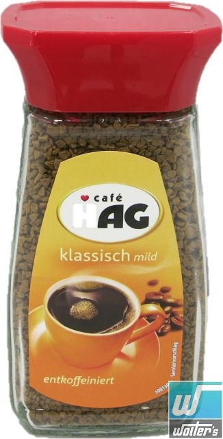Kaffee Hag Klassisch Mild 100g Glas