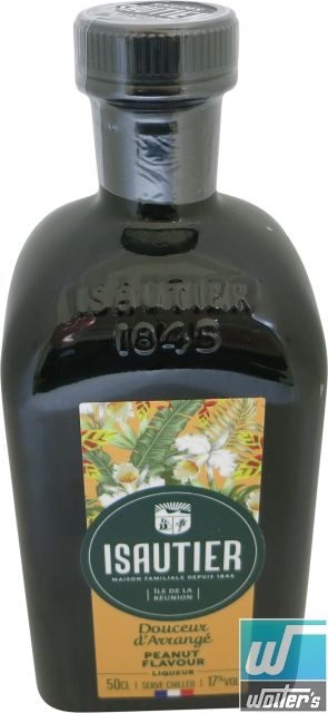 Isautier Erdnuss-Rum-Likör 50cl Isautier Erdnuss-Rum-Likör 50cl