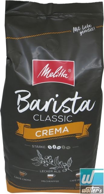 Melitta Barista Classic Crema 1000g Bohnen Melitta Barista Classic Crema 1000g Bohnen
