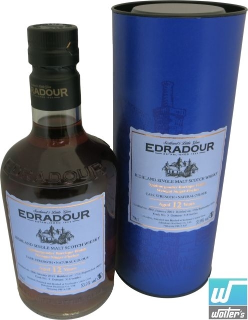 Edradour 12y 2012 70cl Spätburgunder Barrique Fin.