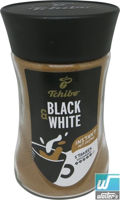 Tchibo Black'N White 180g Glas