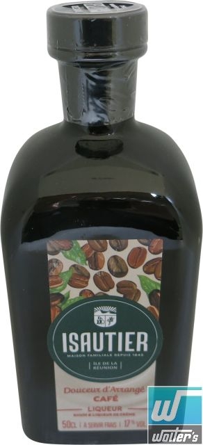 Isautier Kaffee-Rum-Likör 50cl Isautier Kaffee-Rum-Likör 50cl