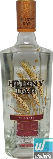 Hlibny Dar Classic Vodka 70cl