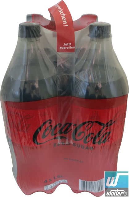 Coca Cola Zero 4 x 150cl PET