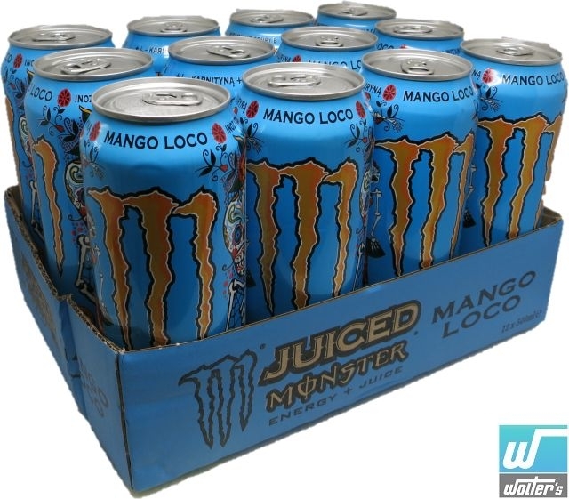 Monster Juiced Mango Loco 12 x 50cl Monster Juiced Mango Loco 12 x 50cl