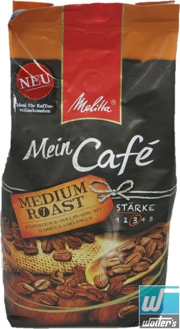 Melitta "Mein Cafe" Medium Roast 1000g Bohnen
