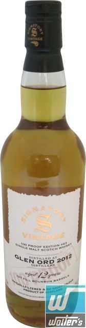 Signatory Vintage Glen Ord 2012 12y 70cl Signatory Vintage Glen Ord 2012 12y 70cl