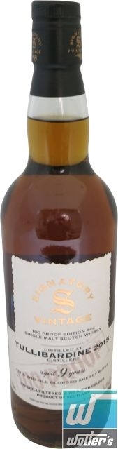 Signatory Vintage Tullibardine 2015 9y 70cl #44 Signatory Vintage Tullibardine 2015 9y 70cl #44