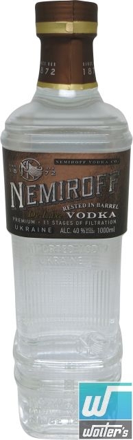 Nemiroff De Luxe Vodka Rested in Barrel 100cl