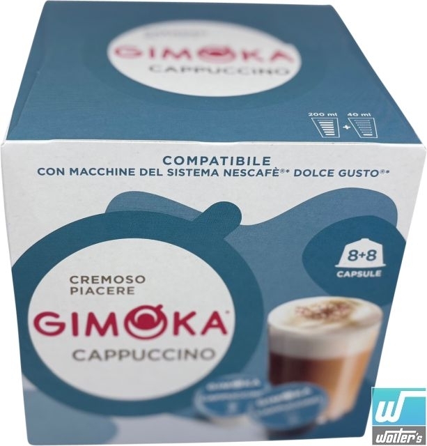 Gimoka Cappuccino 8+8 Kapseln