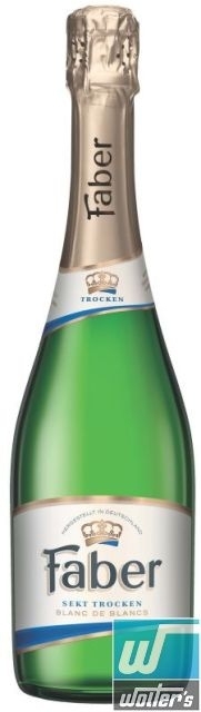 Faber Sekt Trocken Blanc de Blancs 75cl