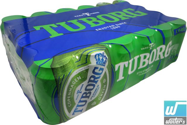 Tuborg Green Label 24 x 33cl Dose