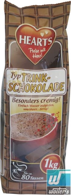 Hearts Trinkschokolade 1000g