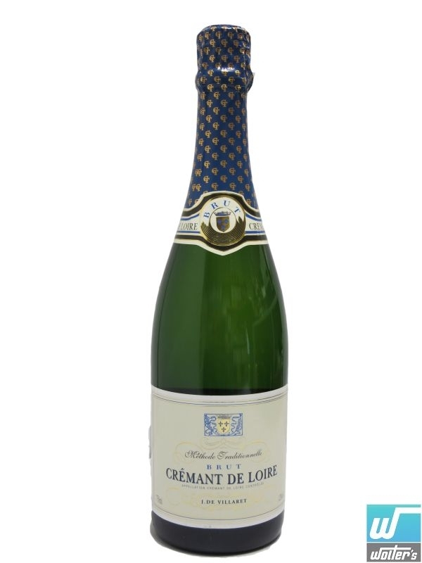 J. De Villaret Cremant De Loire Brut 75cl