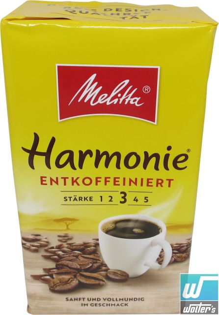 Melitta Café Harmonie Entkoffeiniert 500g