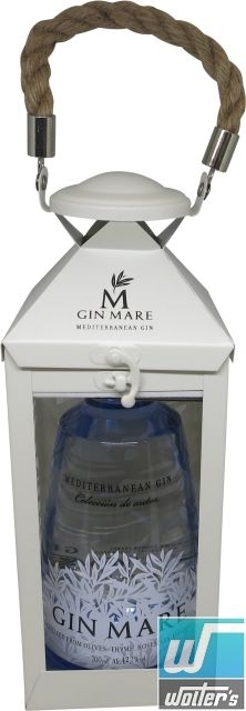 Gin Mare 70cl mit Laterne