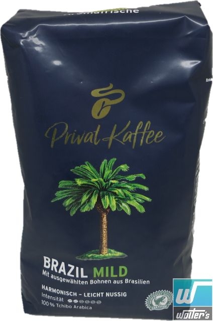 Tchibo Privat Kaffee Brazil Mild 500g Bohnen