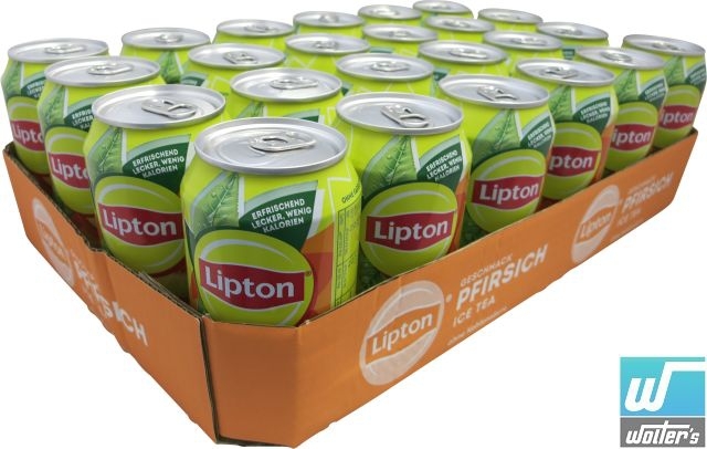 Lipton Eistee Peach 24 x 33cl Dose Lipton Eistee Peach 24 x 33cl Dose