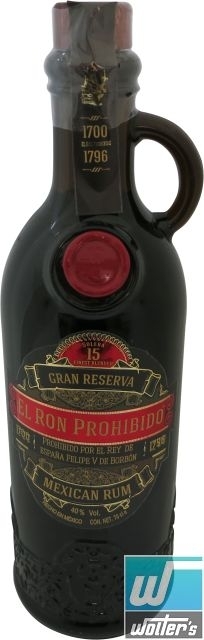 El Ron Prohibido 15y 70cl
