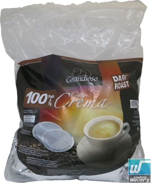 Grandioso Cafe Crema Megabeutel Dark Roast